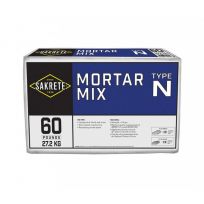 Sakrete Type N Mortar Mix, 100770, 60 LB