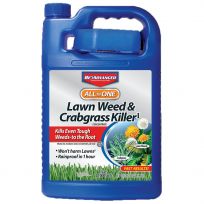 BIOADVANCED® All In One Lawn Weed & Crabgrass Killer, Concentrate, ZZBY704190S, 1 Gallon