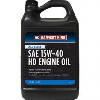 Harvest King All Fleet HD Engine Oil, SAE 15W-40, HK035, 1 Gallon