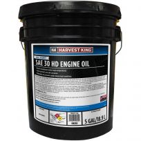Harvest King All Fleet HD Engine Oil, SAE 30, HK051, 5 Gallon