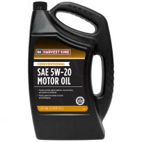Harvest King Conventional Motor Oil, SAE 5W-20, HK060, 5 Quart