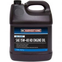 Harvest King All Fleet HD Engine Oil, SAE 15W-40, HK050, 2 Gallon