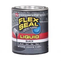 Flex Seal Liquid Rubber Sealant, Black, LFSBLKR16, 16 OZ