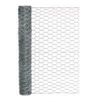 Garden Craft Poultry Netting with 1 IN Mesh, Gray, 24 IN x 25 FT, 162425