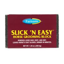 Farnam Slick 'N Easy Horse Grooming Block, 1.25 OZ, 39036