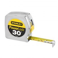 Stanley Powerlock Classic Tape Measure, 33-430, 30 FT
