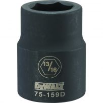 DEWALT 6-Point 3/4 Drive Deep Impact Socket, DWMT75159OSP, 13/16 IN