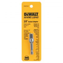 DEWALT Hardened Steel Socket Adapter, DW2542, 3/8 IN