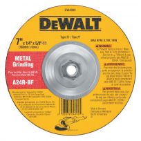 DEWALT Depressed Center Metal Grinding Wheel, 7 x 1/4 x 5/8 IN, DW4999