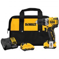 DEWALT Drill Driver Kit, 12V MAX XR, DCD701F2
