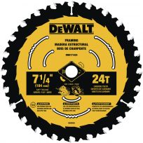 DEWALT 24T Framing Blade, 7-1/4 IN, 2-Pack, DWA1714242