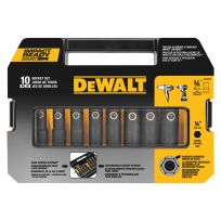 DEWALT Impact Ready Socket Set, 3/8 IN, 10-Piece, DW22838