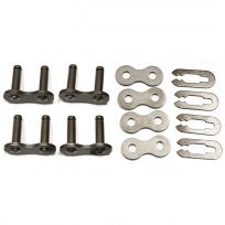 D.I.D. Heat Treated Carbon Steel Connecting Links, Ansi #40, 4-Pack, CL40-4PK