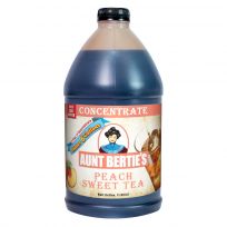 Aunt Bertie's Concentrated Sweet Peach Iced Tea, 50901, 64 OZ