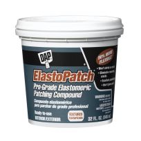 DAP Elastopatch Textured Flexible Patching Compound, 7079812288, Off White, 32 OZ