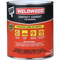 DAP Weldwood Original Contact Cement, 7079800271, 16 OZ