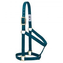 WEAVER LEATHER™ Basic Non-Adjustable Halter, 35-7405-49, Teal Green, Small