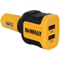 DEWALT 2-Port Mobile USB Charger, 24 Watts, 141 9008 DW2
