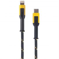 DEWALT Lightning to USB-C Charge and Sync Cable, 4 FT, 131 1357 DW2