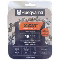Husqvarna X-Cut Chainsaw Chain - 3/8 IN Pitch, .050 IN Gauge, SP33G, 581643603, 18 IN