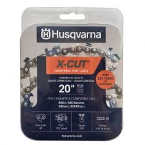 Husqvarna X-Cut Chainsaw Chain - 3/8 IN Pitch, .050 IN Gauge, SP33G, 581643604, 20 IN