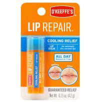 O'keeffe's Cooling Relief Lip Repair Lip Balm, K0710102, White, 0.35 OZ