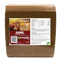 Bomgaars Feeds Range Protein 37-19 - Supplement, B7202, 33.33 LB Block
