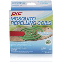 Pic Mosquito Repellent Coils, 10-Count, C-10-12