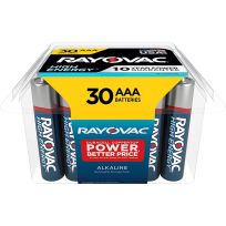 RAYOVAC® High Energy Alkaline Batteries, 30-Pack, 824-30PPTK, AAA