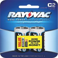 RAYOVAC® More Power Alkaline Batteries, 2-Pack, 814-2K, C