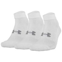 Under Armour Training Cotton Low Cut Socks, 3-Pack