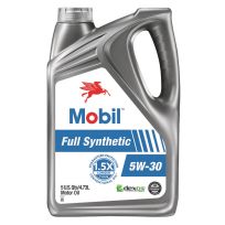 Mobil Full Synthetic Motor Oil, 5W-30, 125198, 5 Quart