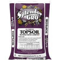 Splendor Gro All-Purpose Topsoil Blended with Compost, 712-5, .75 CU FT