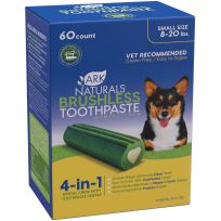 Ark Naturals Value Pack Brushless Toothpaste Small Size Dog, 60-Pack, 41000
