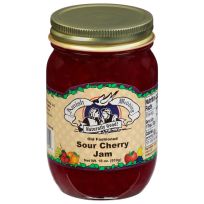 Amish Wedding Old Fashioned Sour Cherry Jam, 542405, 18 OZ