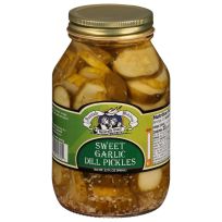 Amish Wedding Sweet Garlic Dill Pickles, 539879, 32 OZ
