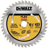DEWALT FLEXVOLT Track Saw Blade 6 1/2 IN, 42T, DWAF16542