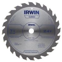 Irwin Circular Saw Blade, 24T, 7-1/4 IN, 25130