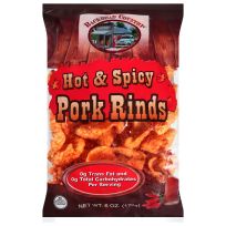 Backroad Country Hot & Spicy Pork Rinds, 541433, 6 OZ