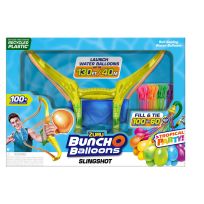 Zuru Bunch O Balloons Neon Colors Slingshot & 100+ Rapid-Filling Self-Sealing Water Balloons, 56494
