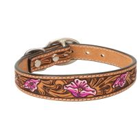 WEAVER PET™ Collar, 06-2181-17, Pink Floral, 3/4 IN x 17 IN