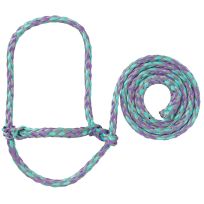WEAVER LIVESTOCK™ Poly Rope Halter, 35-7840-S20, Gray / Lavender / Mint