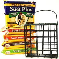St. Albans Bay Suet Plus® Variety Pack with Feeder, 5-Pack, 229, 11 OZ