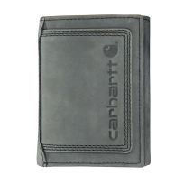 Carhartt Detroit Trifold Wallet, B000021300199, Black