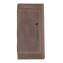 Carhartt Leather Triple-Stitched Rodeo Wallet, B000021420199, Brown