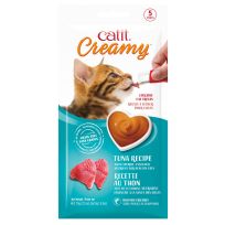 Catit® Creamy Lickable Treat, Tuna 5-Pack, 44474, 0.5 OZ Bag