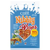 Catit® Nibbly Wraps, Chicken / Fish, 44483, 1.05 OZ Bag