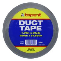 Tape-It Duct Tape, Grey, 60 Yards, DA60