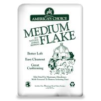 America's Choice Pine Wood Shavings, Medium Flake, 532.5/7.5P2MEDAC45, 7.5 CU FT