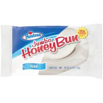 Hostess Jumbo Iced Honey Bun, Single Serve, 313, 4.75 OZ